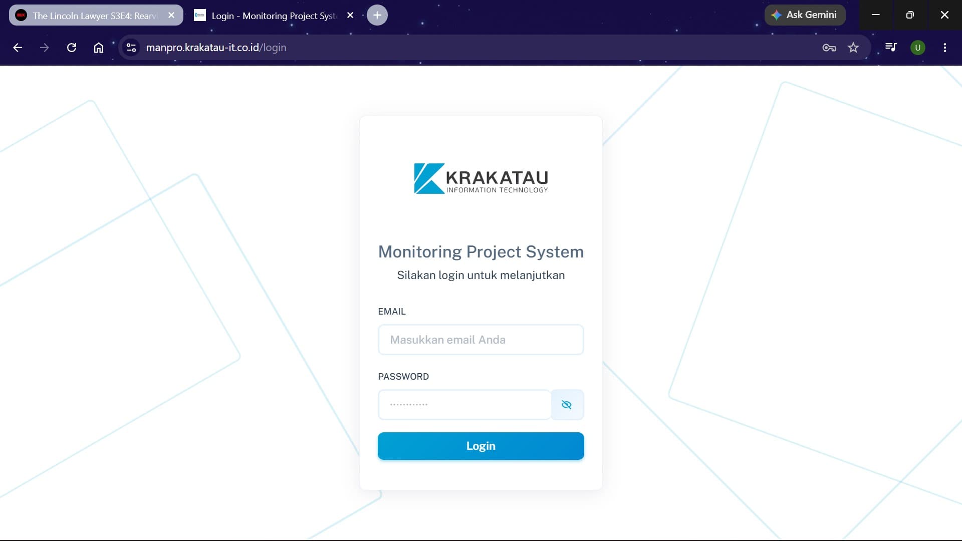 Project Management System preview